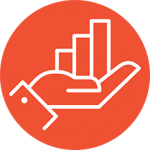 hand-growth-linear-circle-icon-orange