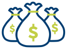 money-3bags-icon-bluegreen money-3bags-icon-bluegreen