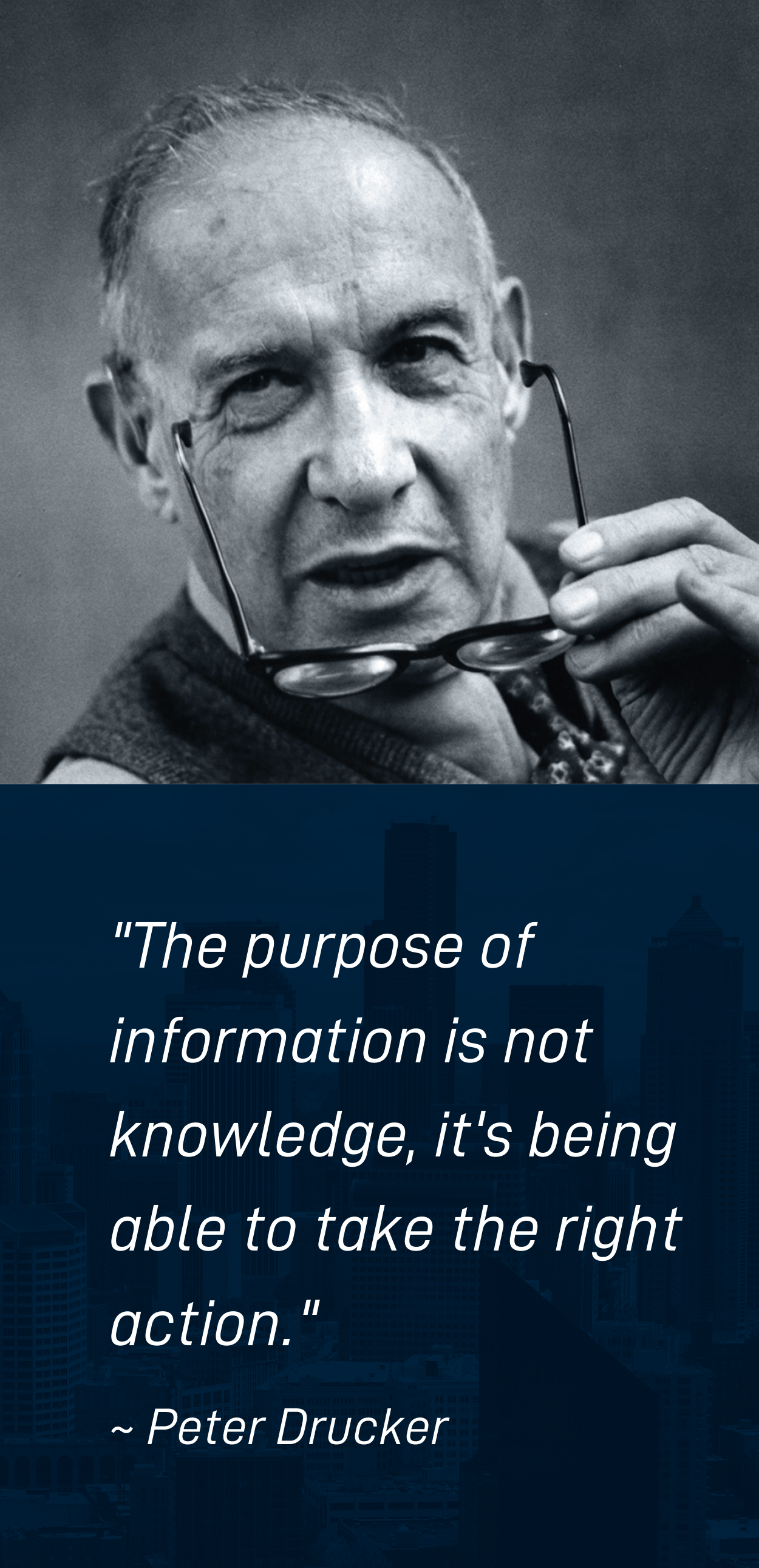 peter drucker