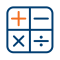 calculate-numbers-method-icon-blueorange70